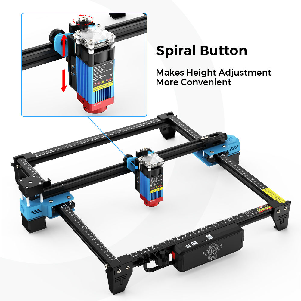 TWOTREES Laser Head Adjustable - огляд і ціна 3D Printing Z Offset
