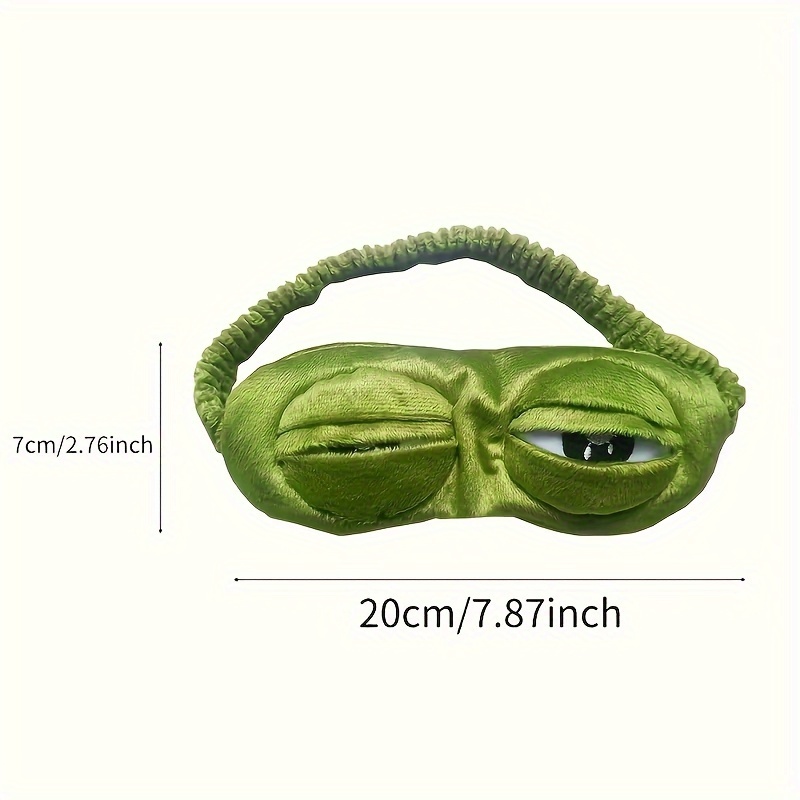 Sleep Eye Mask 3D Cute Frog Fu - огляд і ціна 3D Printing Mask
