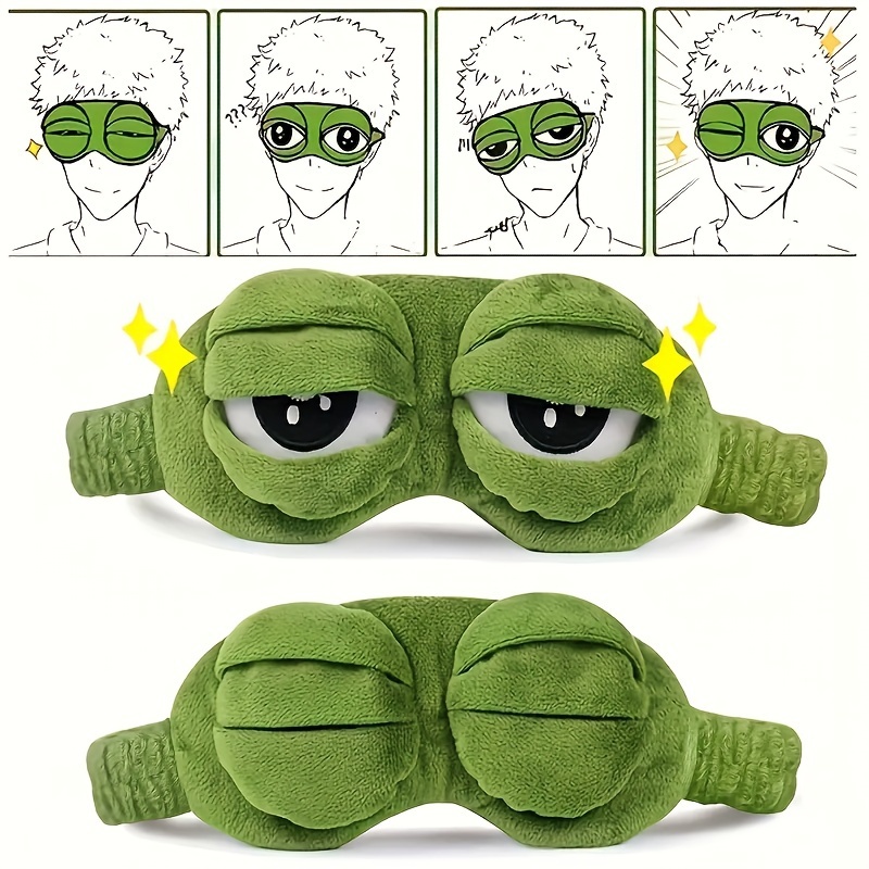Sleep Eye Mask 3D Cute Frog Fu - огляд і ціна 3D Printing Mask