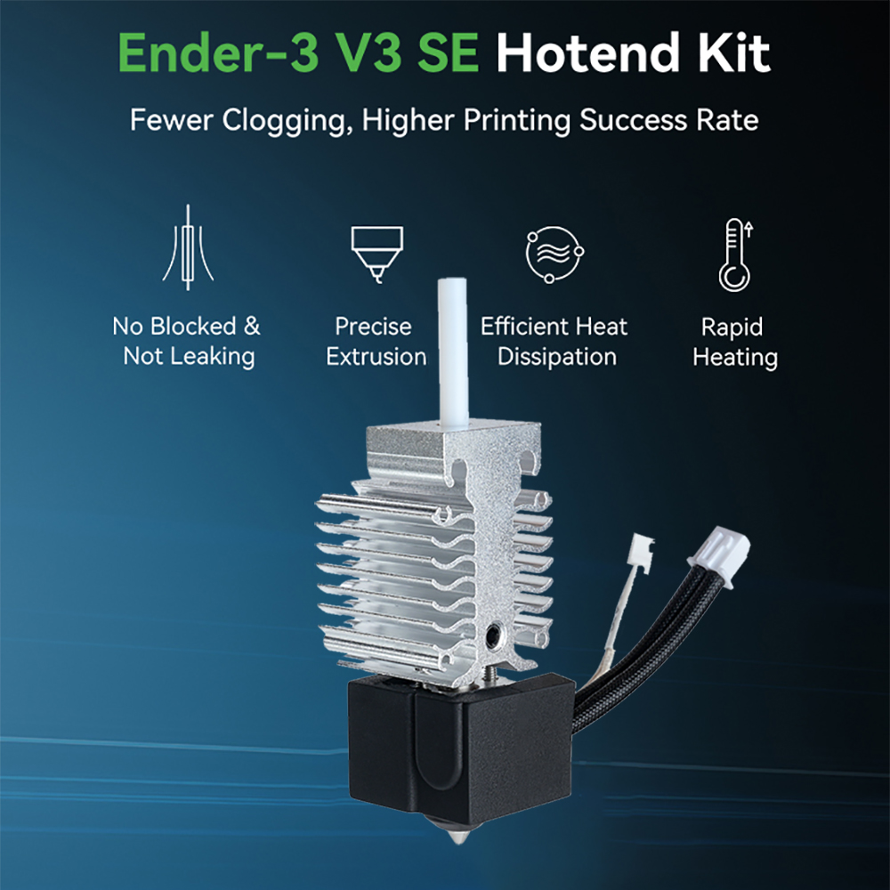 Creality Ender-3 V3 SE Hotend  - огляд і ціна 3D Printing Ender