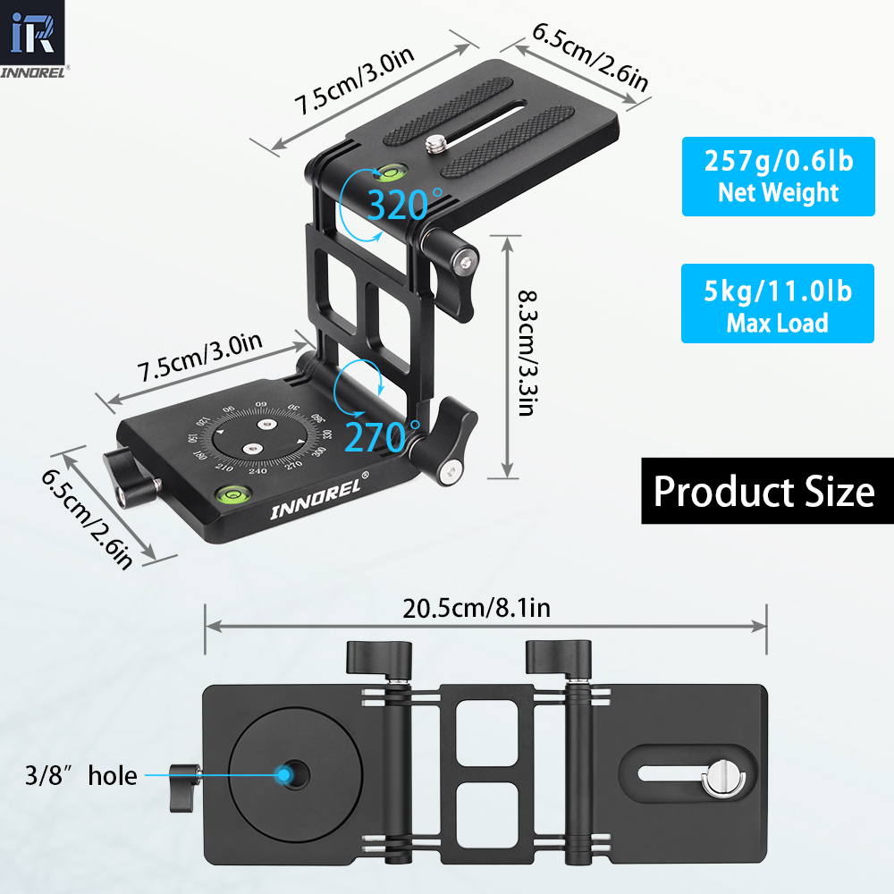 INNOREL ZH7 Z Flex Tilt Tripod - огляд і ціна 3D Printing Z Offset