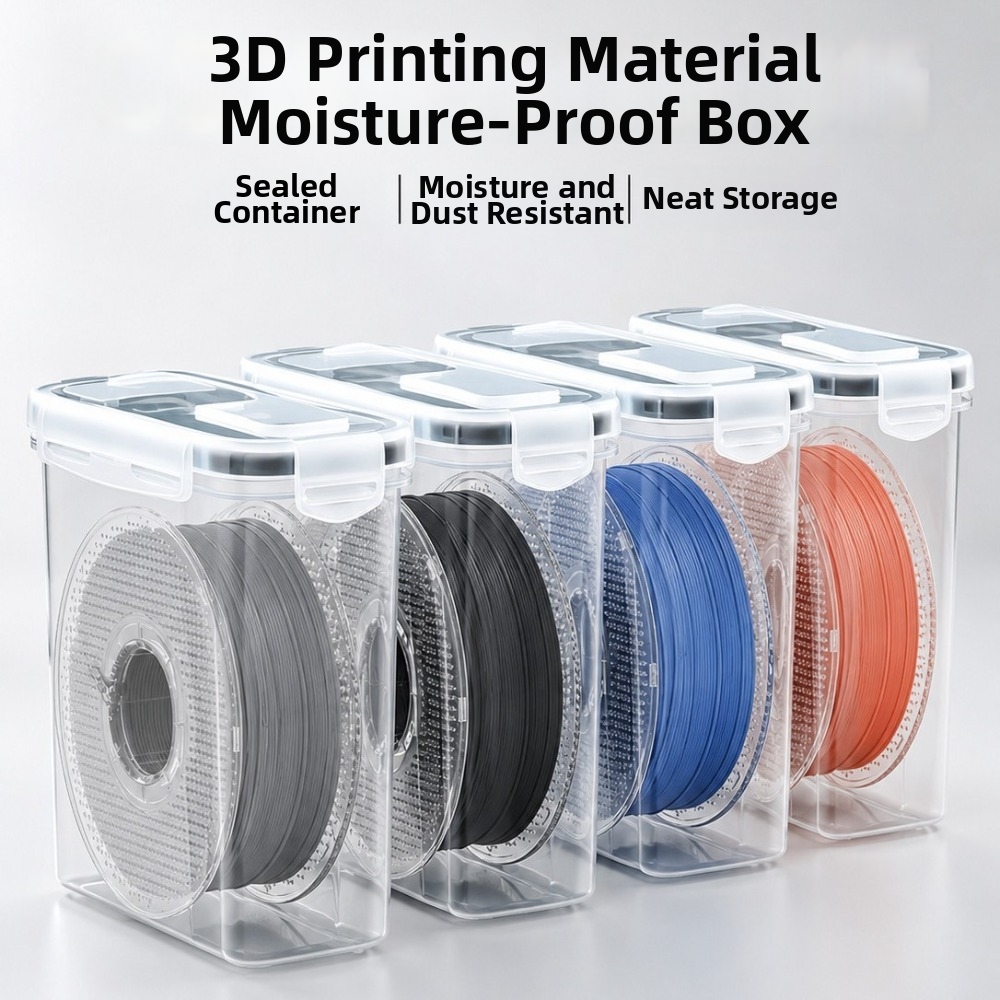 Transparent Filament Container - огляд і ціна 3D Printing For Medical