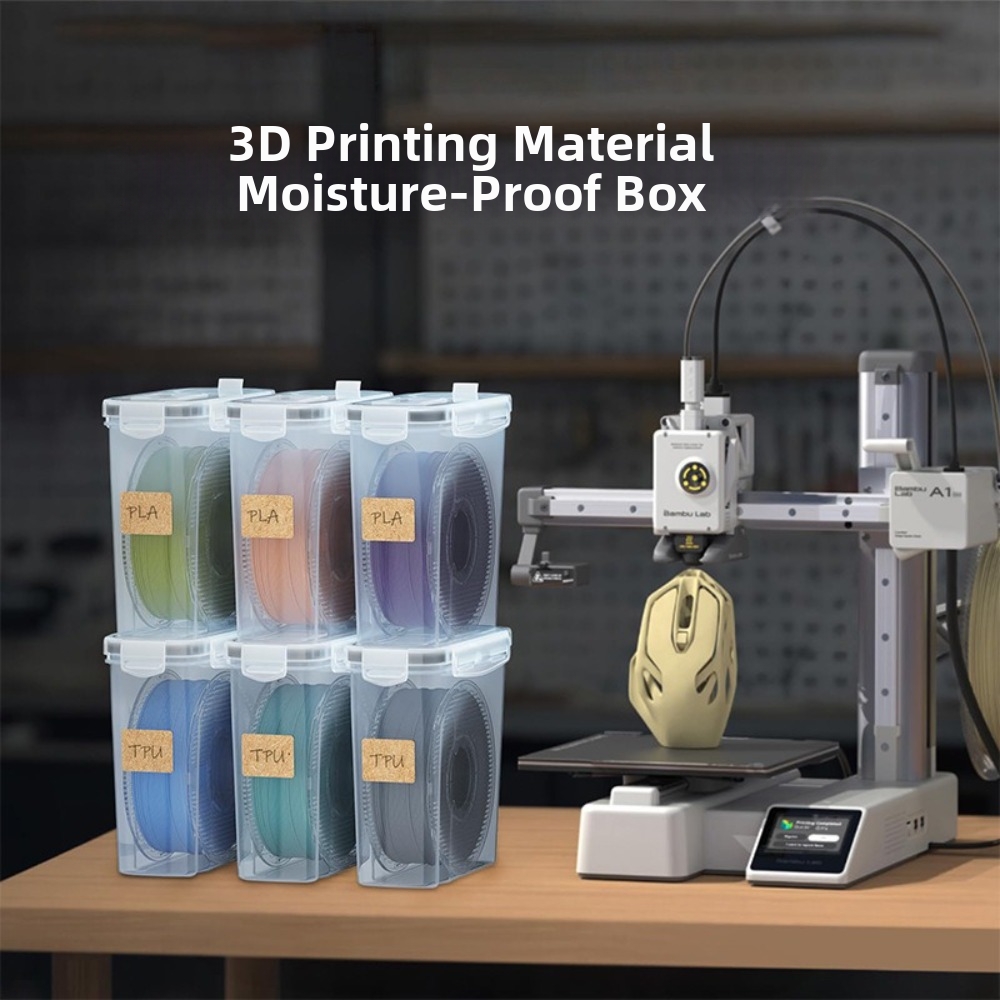 Transparent Filament Container - огляд і ціна 3D Printing For Medical