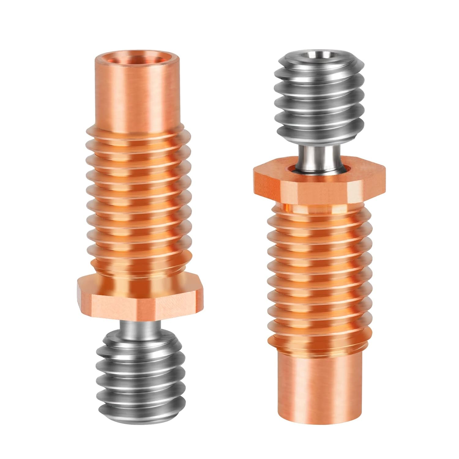 2PCS E3D V6 Hotend Heatbreak A - огляд і ціна 3D Printing Titanium
