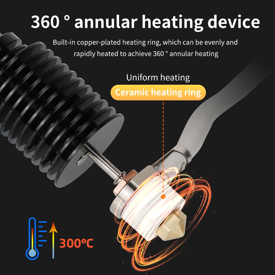 24V E3D V6 Hotend For DDE DDB  - огляд і ціна 3D Printing Ender