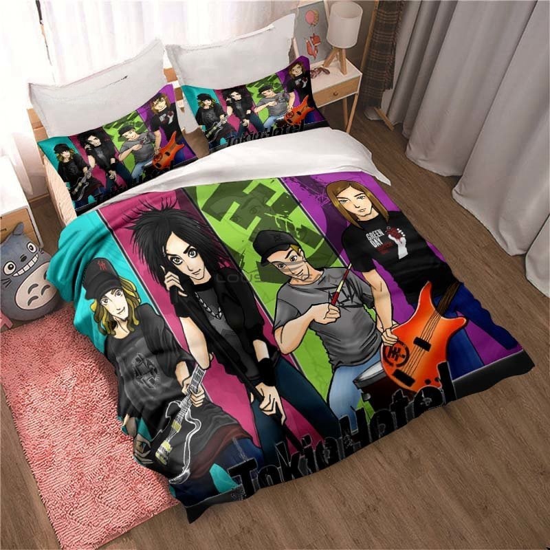 New Tokio Hotel Bedding Set 3D - огляд і ціна 3D Printing Quilting