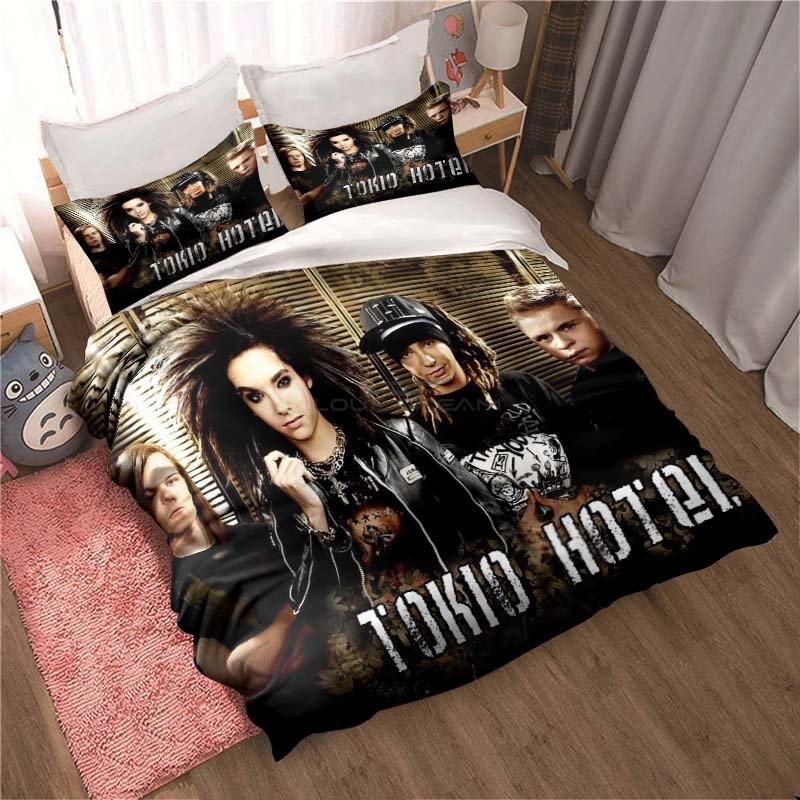 New Tokio Hotel Bedding Set 3D - огляд і ціна 3D Printing Quilting