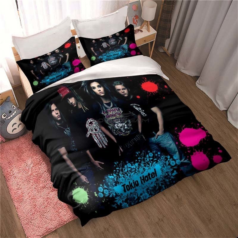 New Tokio Hotel Bedding Set 3D - огляд і ціна 3D Printing Quilting