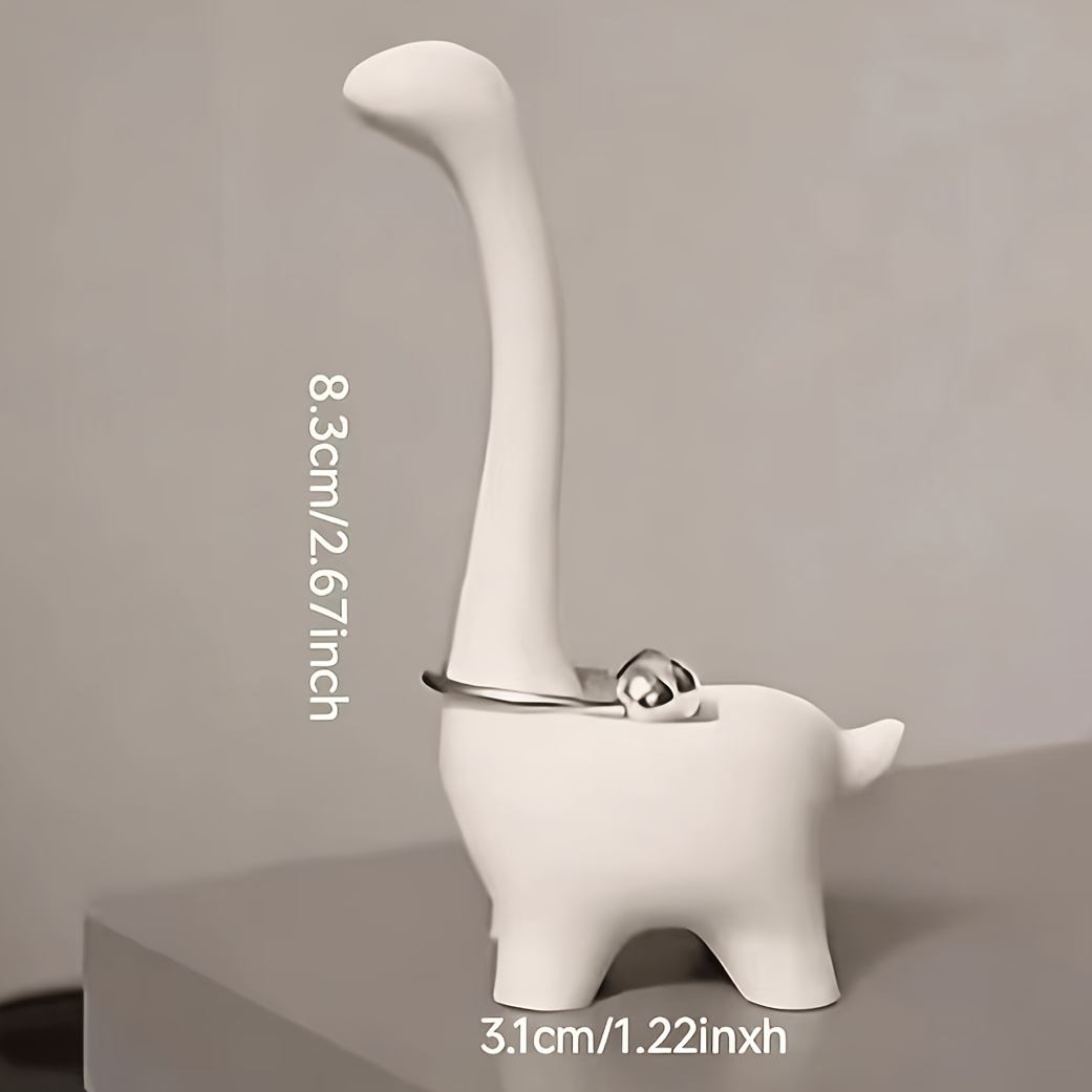 2Pcs Simple Long-Necked Dinosa - огляд і ціна 3D Printing Ring Holder