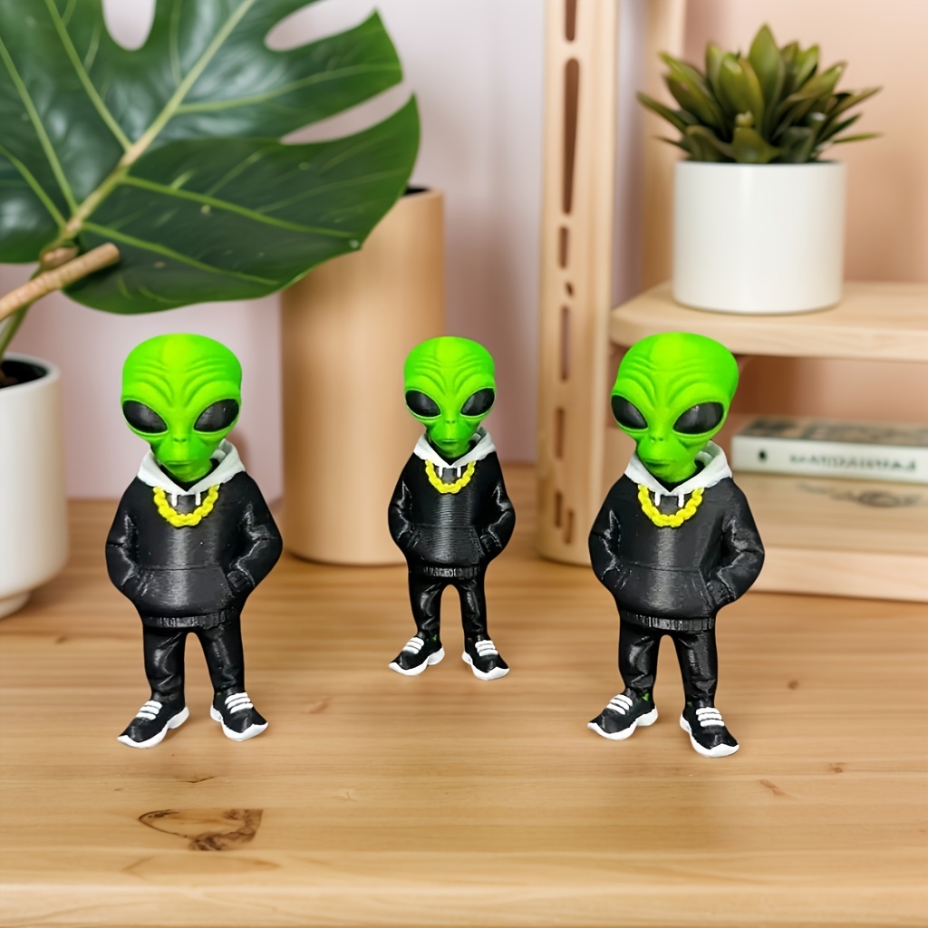 1 Piece Green Alien Figure wit - огляд і ціна 3D Printing Table