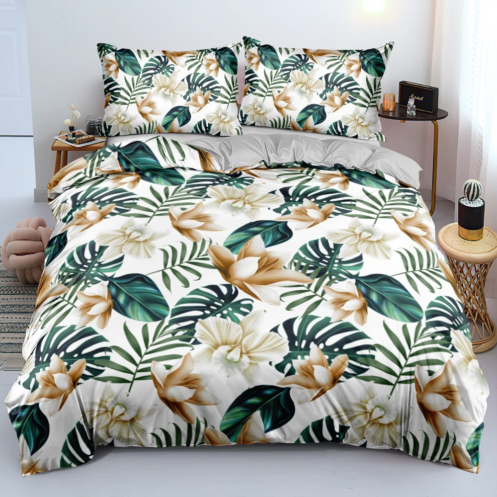 3D Design Flowers Duvet Cover  - огляд і ціна 3D Printing Quilting