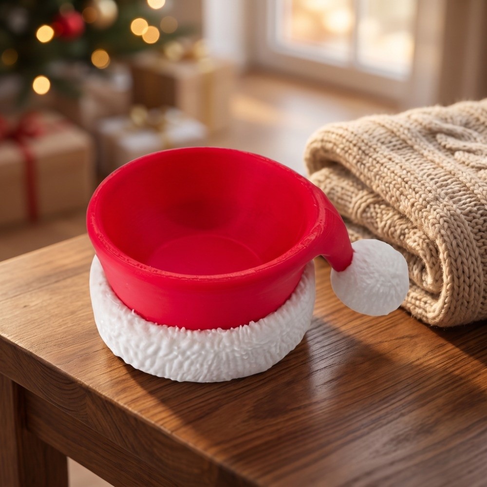 Xmas Christmas Bowl Santa Hat  - огляд і ціна 3D Printing Table
